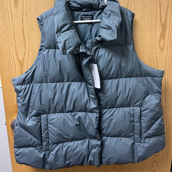 Athleta army green vest 3X, new with tags - Picture 5 of 5